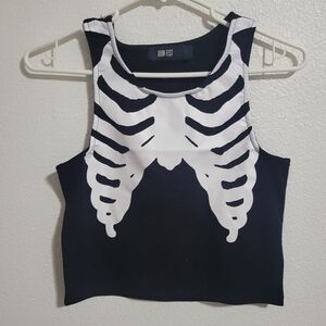 NWT Iron fist bone in crop top size large